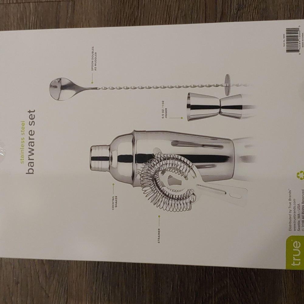 Stainless Steel Cocktail Set - Picture 2 of 4